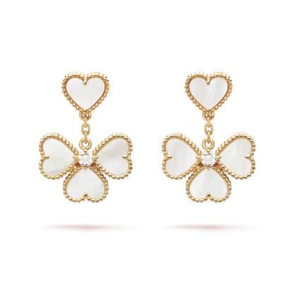¡®Lume Jewels¡¯CLOVER SWEET WHITE MOP EARRINGS