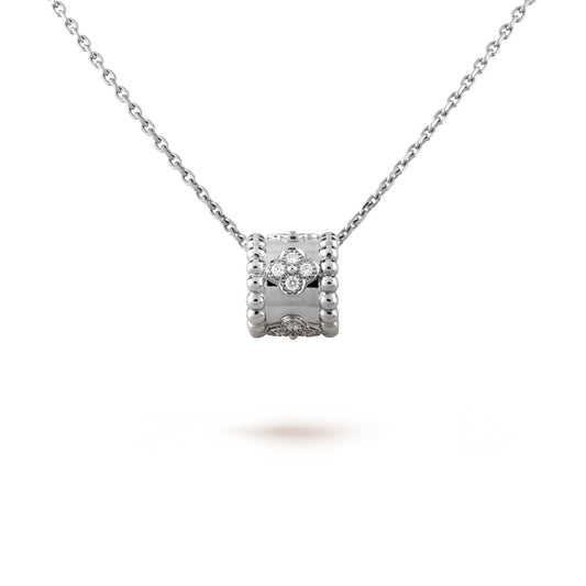 ¡®Lume Jewels¡¯PERLEE PEDANT SIVLER DIAMOND NECKLACE