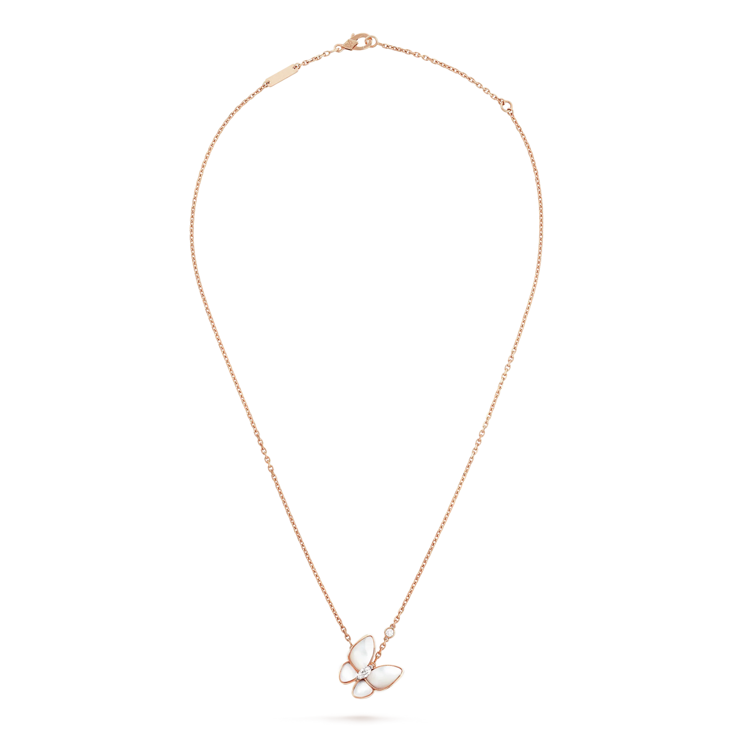 ¡®Lume Jewels¡¯BUTTERFLY MOP DIAMOND NECKLACE