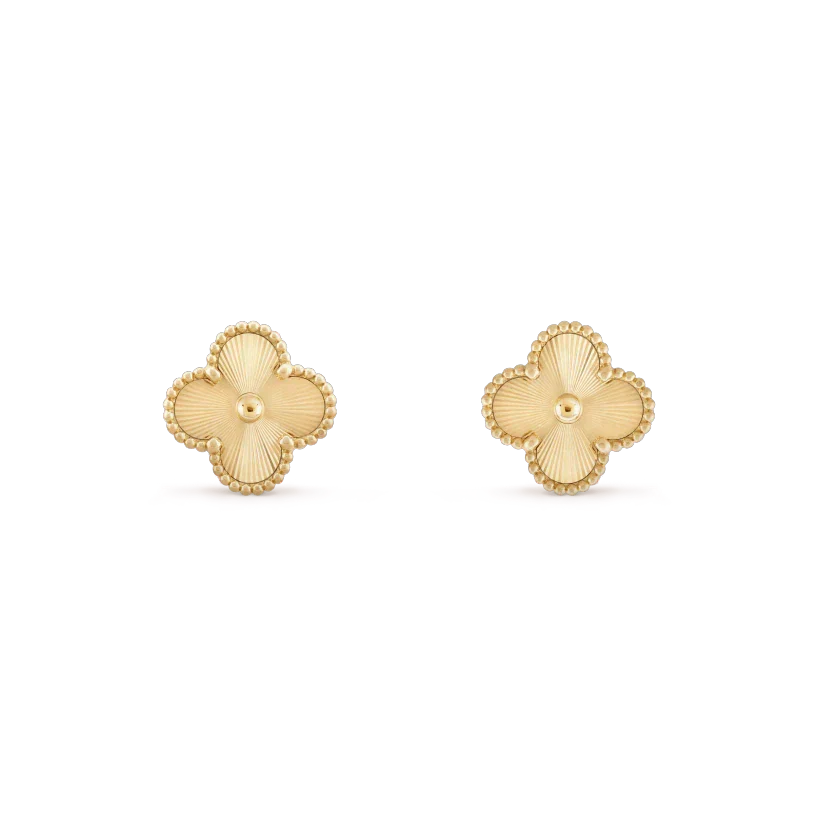 ¡®Lume Jewels¡¯CLOVER MINI 9.5MM LASER EARRINGS