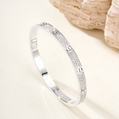 ¡®Lume Jewels¡¯LOVE BRACELET 4.8MM DIAMOND-PAVED