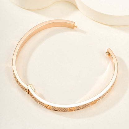 ¡®Lume Jewels¡¯LOVE BRACELET 4.8MM DIAMOND-PAVED