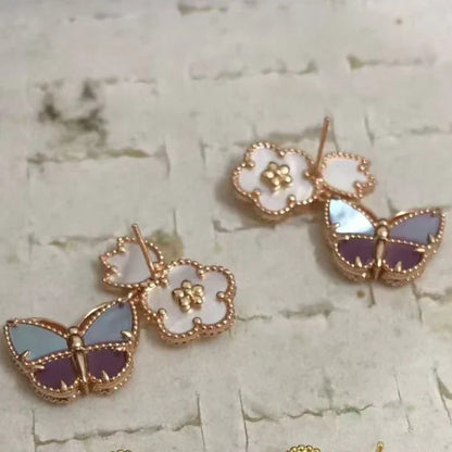 [Lume Jewels]26 NEW CLOVER LUCKY LIGHT PURPLE SET
