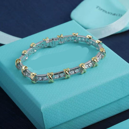 [Lume Jewels]New 16-stone diamond bracelet