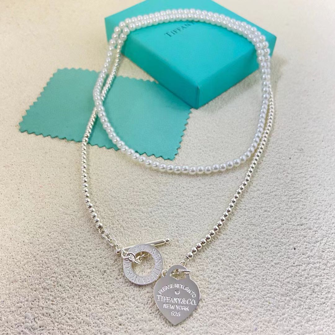 [Lume Jewels] Double-clasp Pearl Necklace、Bracelet