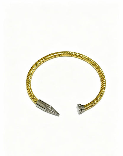 [Lume Jewels]Open threaded nail bracelet