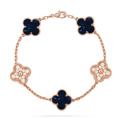 [Lume Jewels]New CLOVER 5 MOTIF PIETERSITE BRACELET COLLECTION