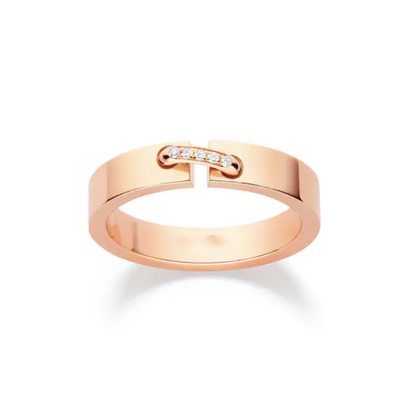 ¡®Lume Jewels¡¯ALLIANCE LIENS VIDENCE DIAMOND 4MM RING