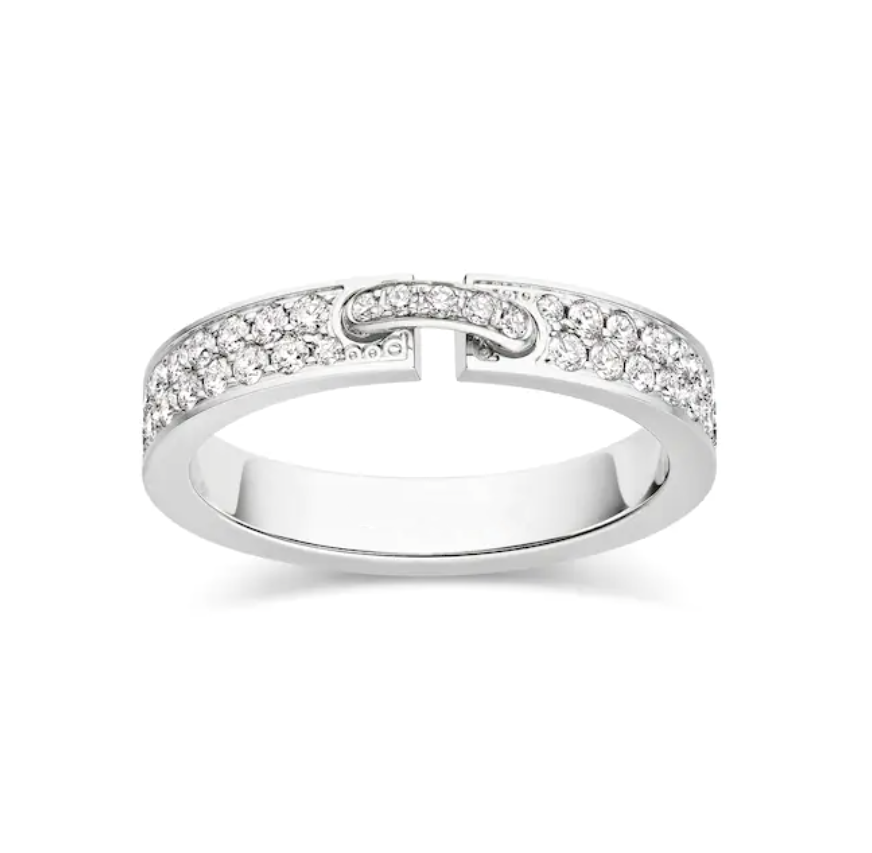 ¡®Lume Jewels¡¯ALLIANCE LIENS VIDENCE PAVED DIAMOND 4MM RING