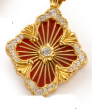 [Lume Jewels] B.C.L BIG SIZE ENAMEL NECKLACE£¨Various