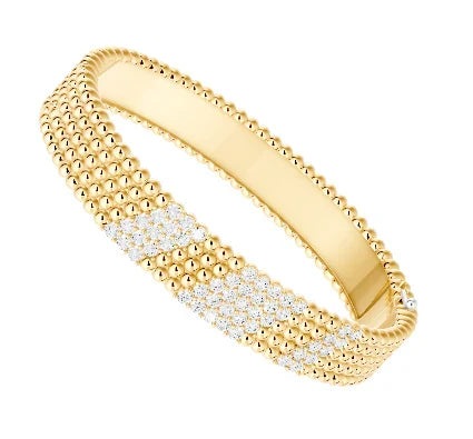 [Lume Jewels]Five-row diamond bracelet