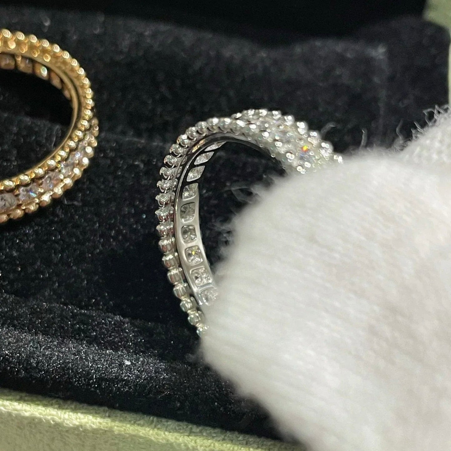 ¡®Lume Jewels¡¯PERLEE DIAMOND ROSE GOLD RING