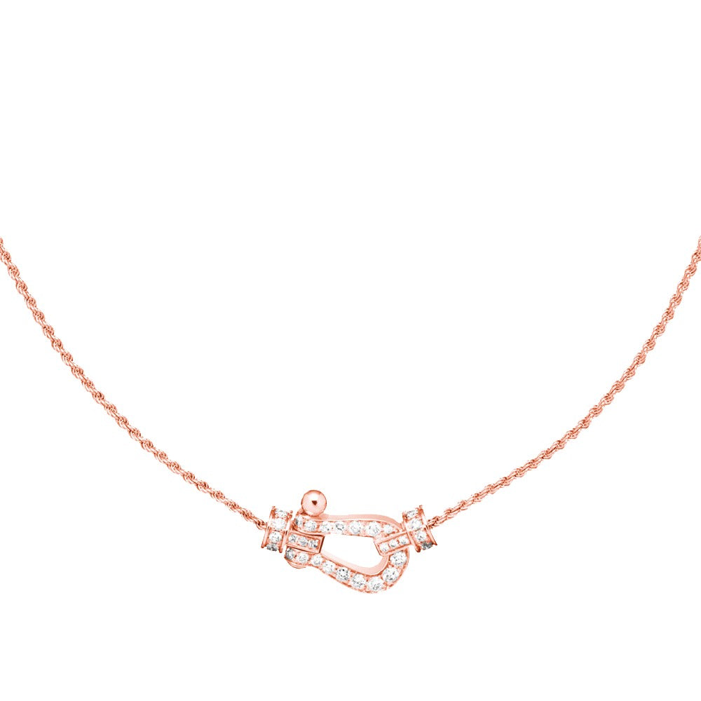 ¡®Lume Jewels¡¯FORCE 10 PINK GOLD DIAMOND NECKLACE