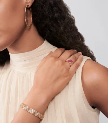 [Lume Jewels]Five-row diamond bracelet