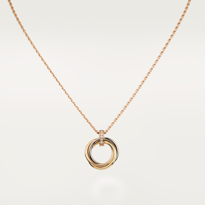¡®Lume Jewels¡¯TRINITY NECKLACE GOLD  DIAMONDS