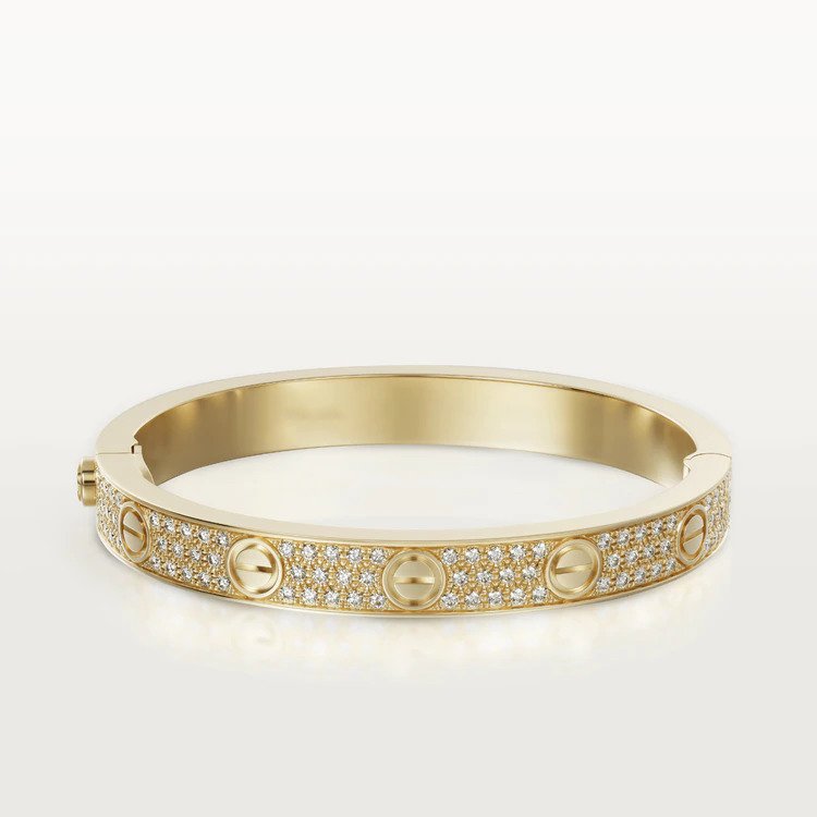 ¡®Lume Jewels¡¯LOVE BRACELET 6.1MM DIAMOND-PAVED