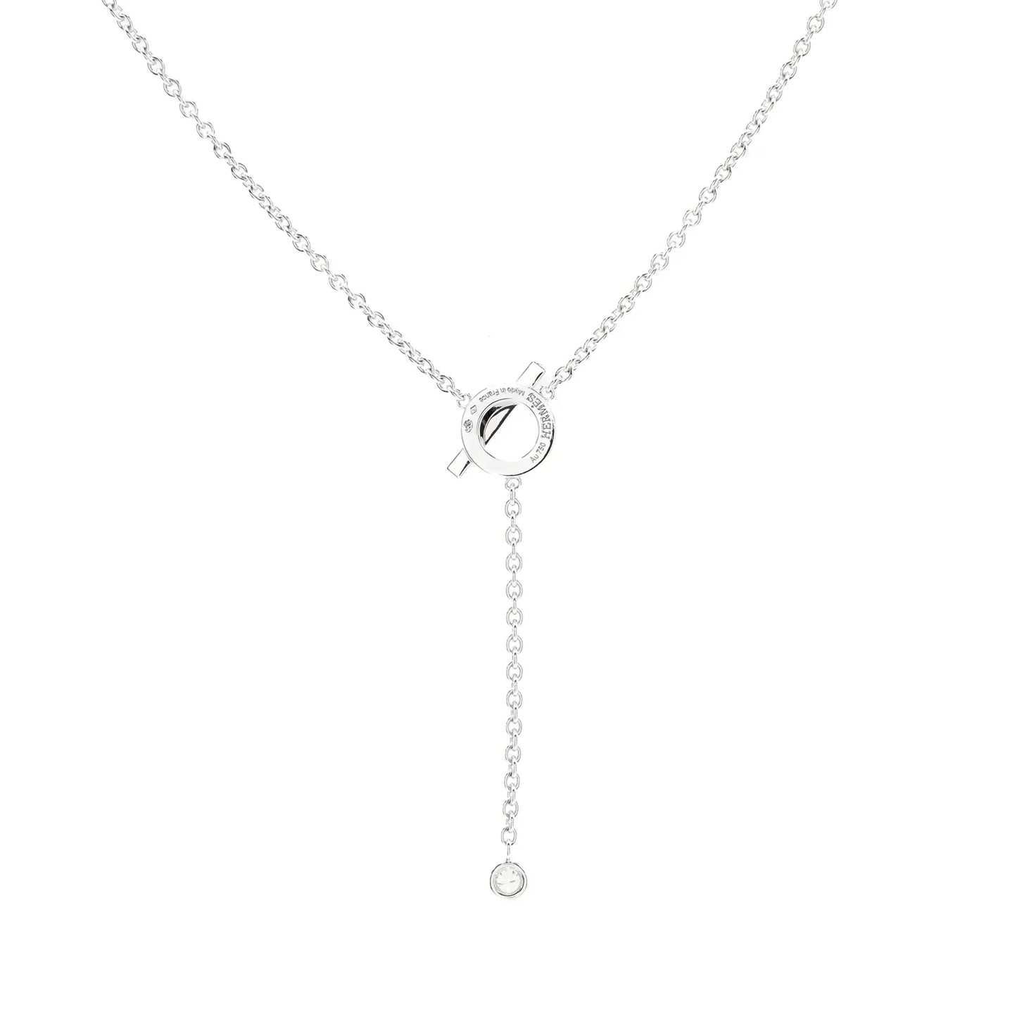 ¡®Lume Jewels¡¯FINESSE SILVER DIAMOND NECKLACE