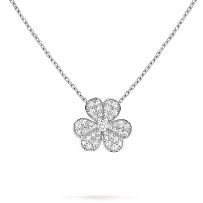 ¡®Lume Jewels¡¯CLOVER DIAMOND NECKLACE SILVER
