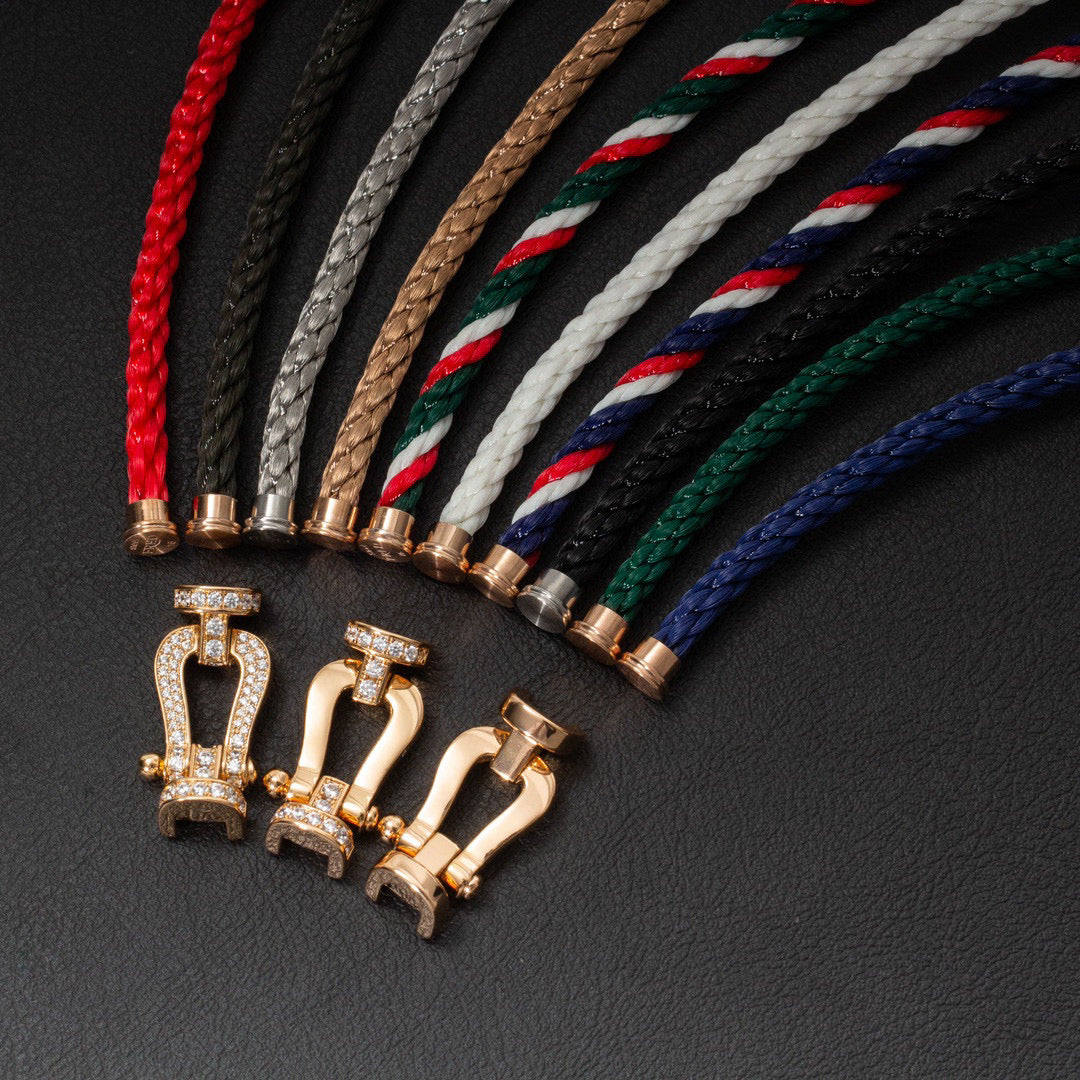 ¡®Lume Jewels¡¯FORCE LARGE HORSESHOE NO DIAMOND BRACELET GOLD