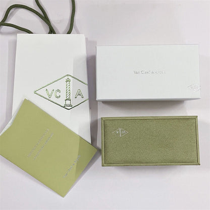 ¡®Lume Jewels¡¯VA CLOVER BRACELET NECKLACE RING BOX GIFT BAG