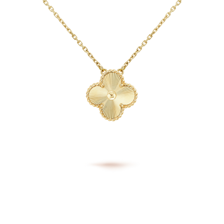 ¡®Lume Jewels¡¯CLOVER 15MM LASER NECKLACE