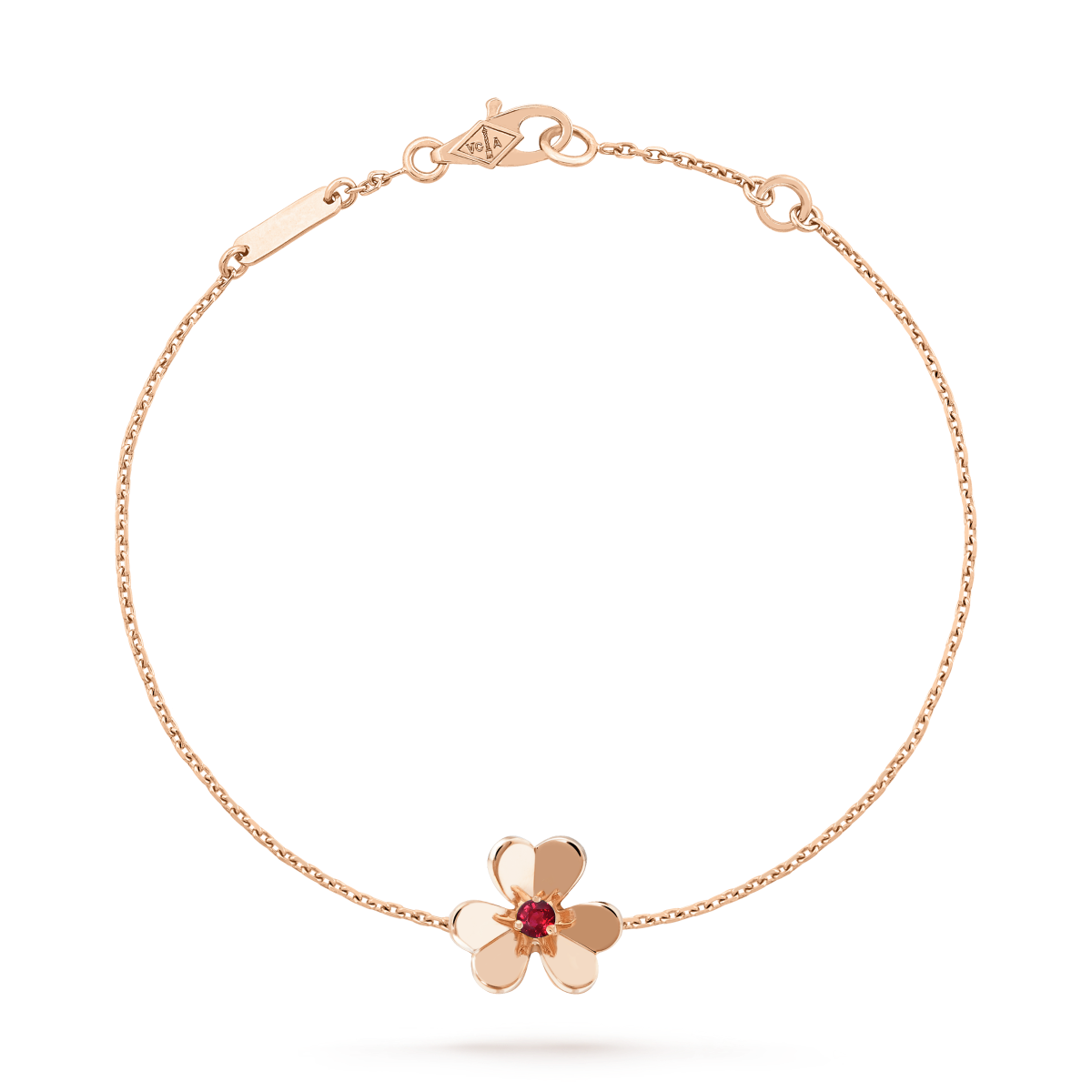 ¡®Lume Jewels¡¯FRIVOLE GOLD FLOWER PINK MALACHITE BRACELET