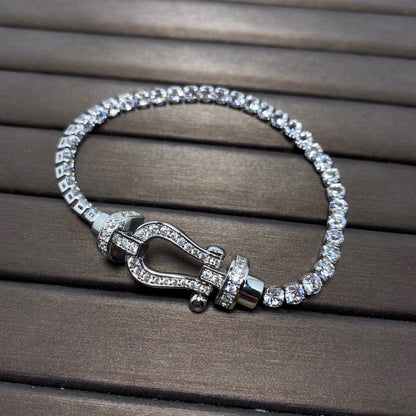 ¡®Lume Jewels¡¯FORCE  HORSESHOE  DIAMOND TENNIS BRACELET