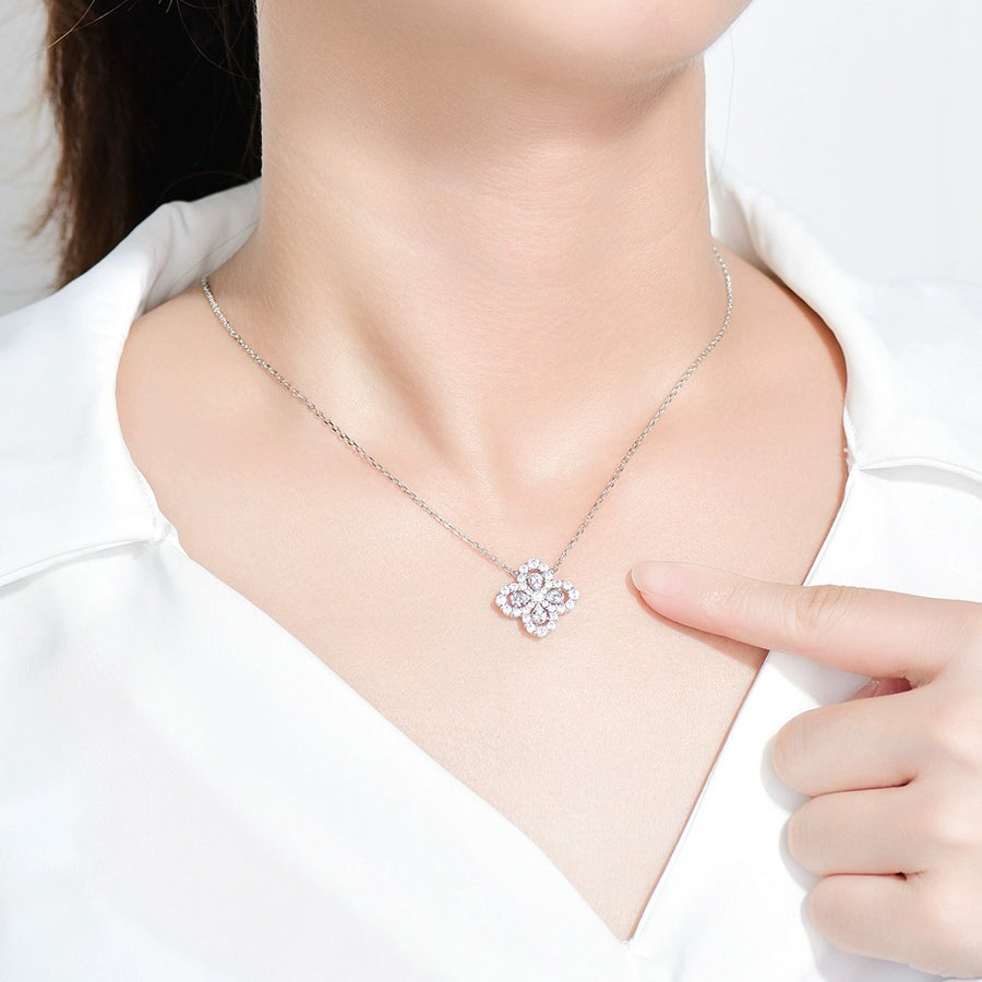 ¡®Lume Jewels¡¯LOOP NECKLACE FULL MOTIF DIAMOND 16MM MULTIPLE COLORS
