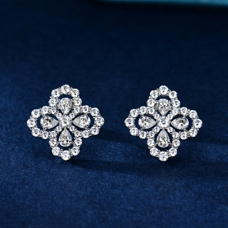 ¡®Lume Jewels¡¯LOOP EARRINGS FULL MOTIF DIAMOND 16MM