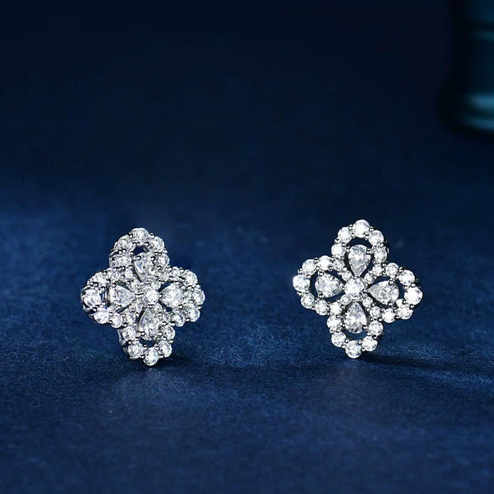 ¡®Lume Jewels¡¯LOOP EARRINGS FULL MOTIF DIAMOND 16MM