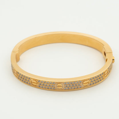 ¡®Lume Jewels¡¯LOVE BRACELET 6.1MM DIAMOND-PAVED
