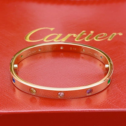 [Lume Jewels]2026 RAINBOW LOVE BRACELET 6.1MM  10 DIAMONDS