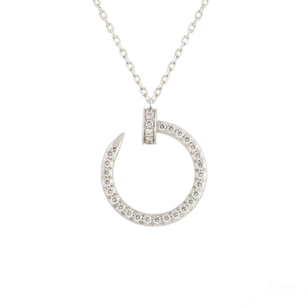 ¡®Lume Jewels¡¯JUSTE NECKLACE SILVER DIAMONDS
