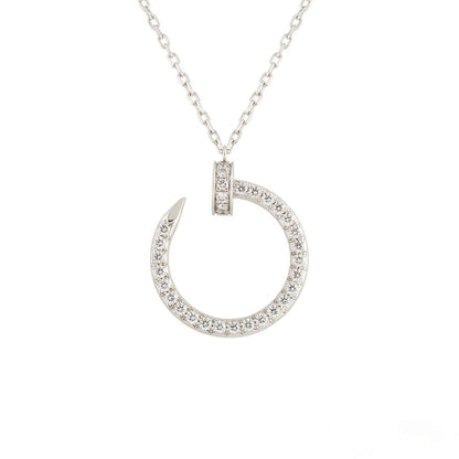 ¡®Lume Jewels¡¯JUSTE NECKLACE SILVER DIAMONDS