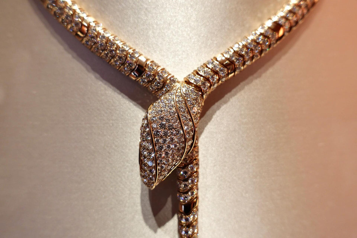 [✨Lume Jewels✨]HAUTE COUTURE GOLD SERPENTI NECKLACE