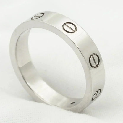 ¡®Lume Jewels¡¯LOVE RING 4MM 1 DIAMOND SILVER