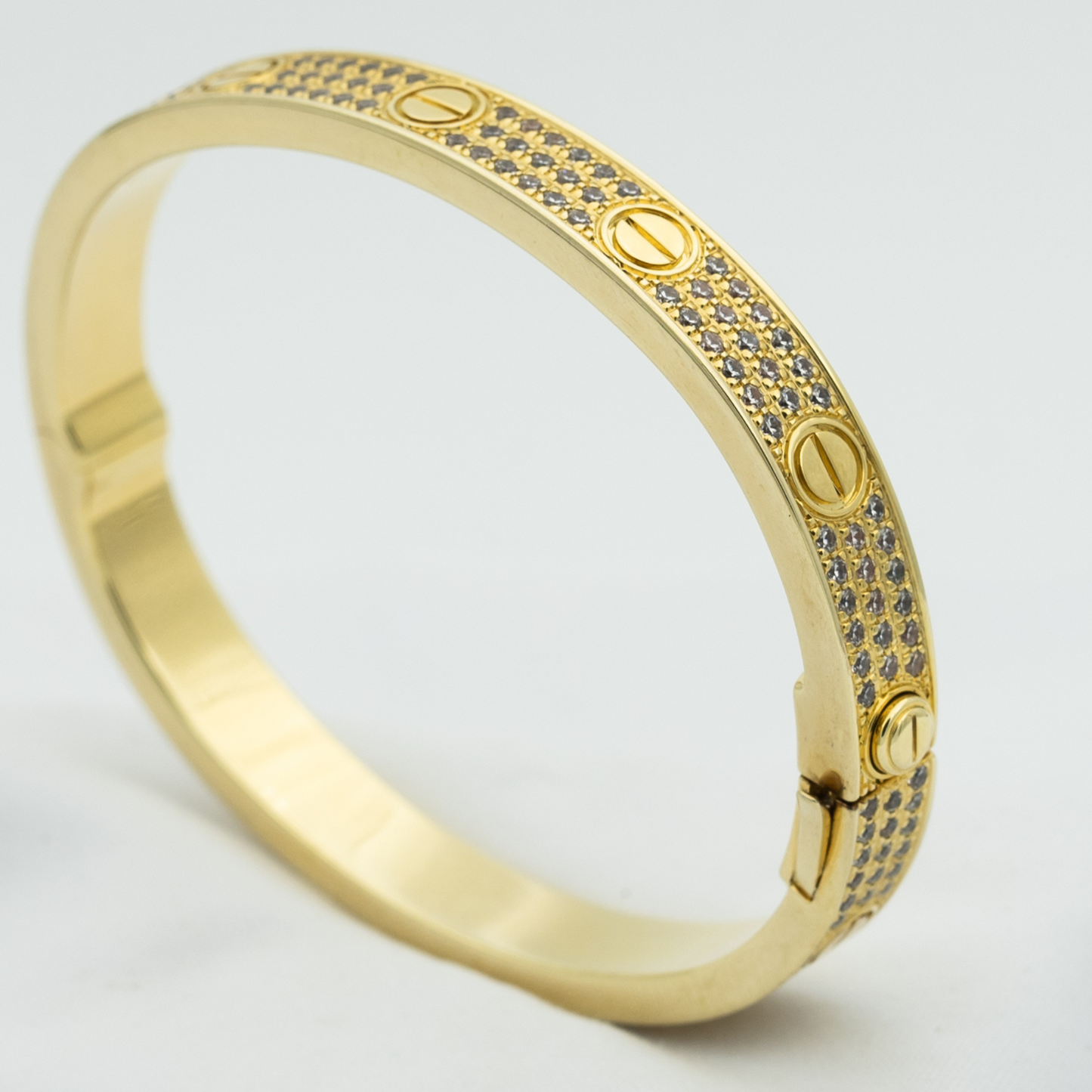 ¡®Lume Jewels¡¯LOVE BRACELET 6.1MM DIAMOND-PAVED