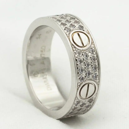 ¡®Lume Jewels¡¯LOVE RING 5.5MM DIAMONDS PAVED