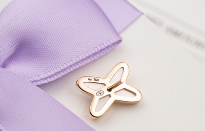 ¡®Lume Jewels¡¯JEUX DE WHITE MOP PINK GOLD DIAMOND EARRINGS