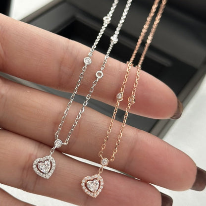 [Lume Jewels]JOY HEART DIAMOND NECKLACE