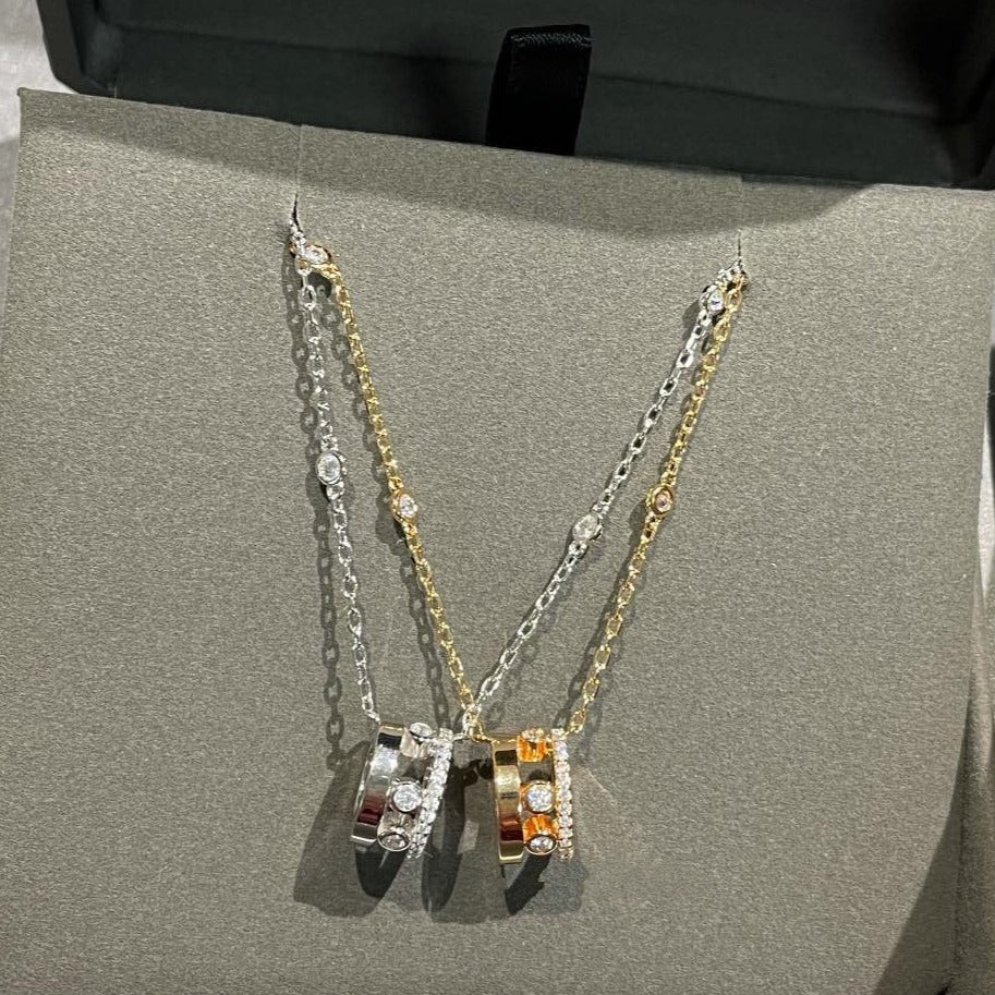 [Lume Jewels]CHAIN MOVE ROMANE PEDAND NECKLACE