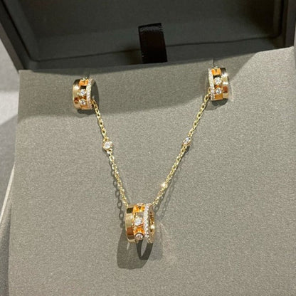 [Lume Jewels]CHAIN MOVE ROMANE PEDAND NECKLACE