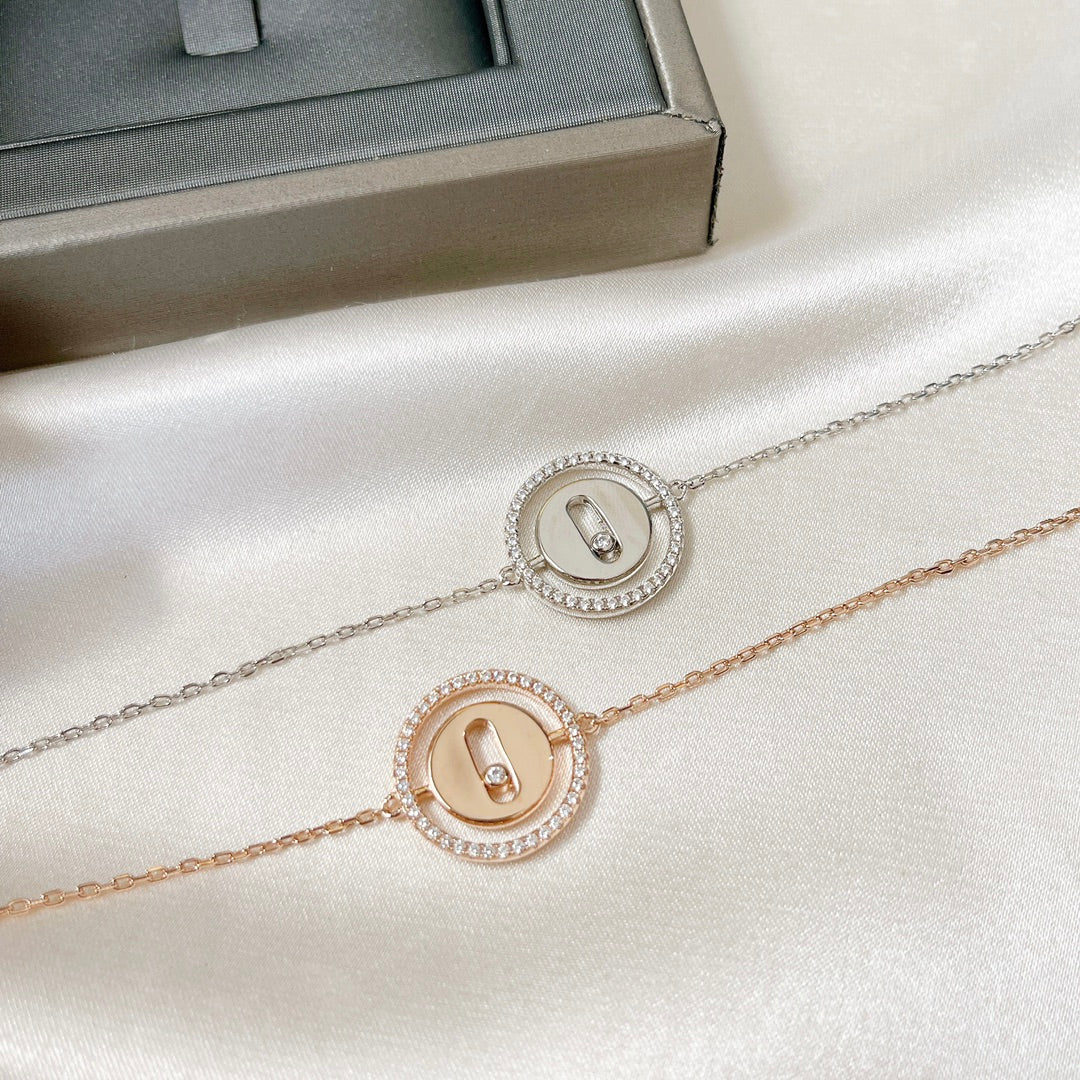 [Lume Jewels]LUCKY MOVE PAVED DIAMOND BRACELET