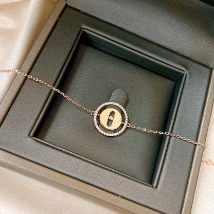 [Lume Jewels]LUCKY MOVE PAVED DIAMOND BRACELET