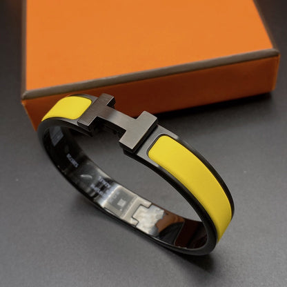 ¡®Lume Jewels¡¯CLIC HM SO BLACK YELLOW BRACELET