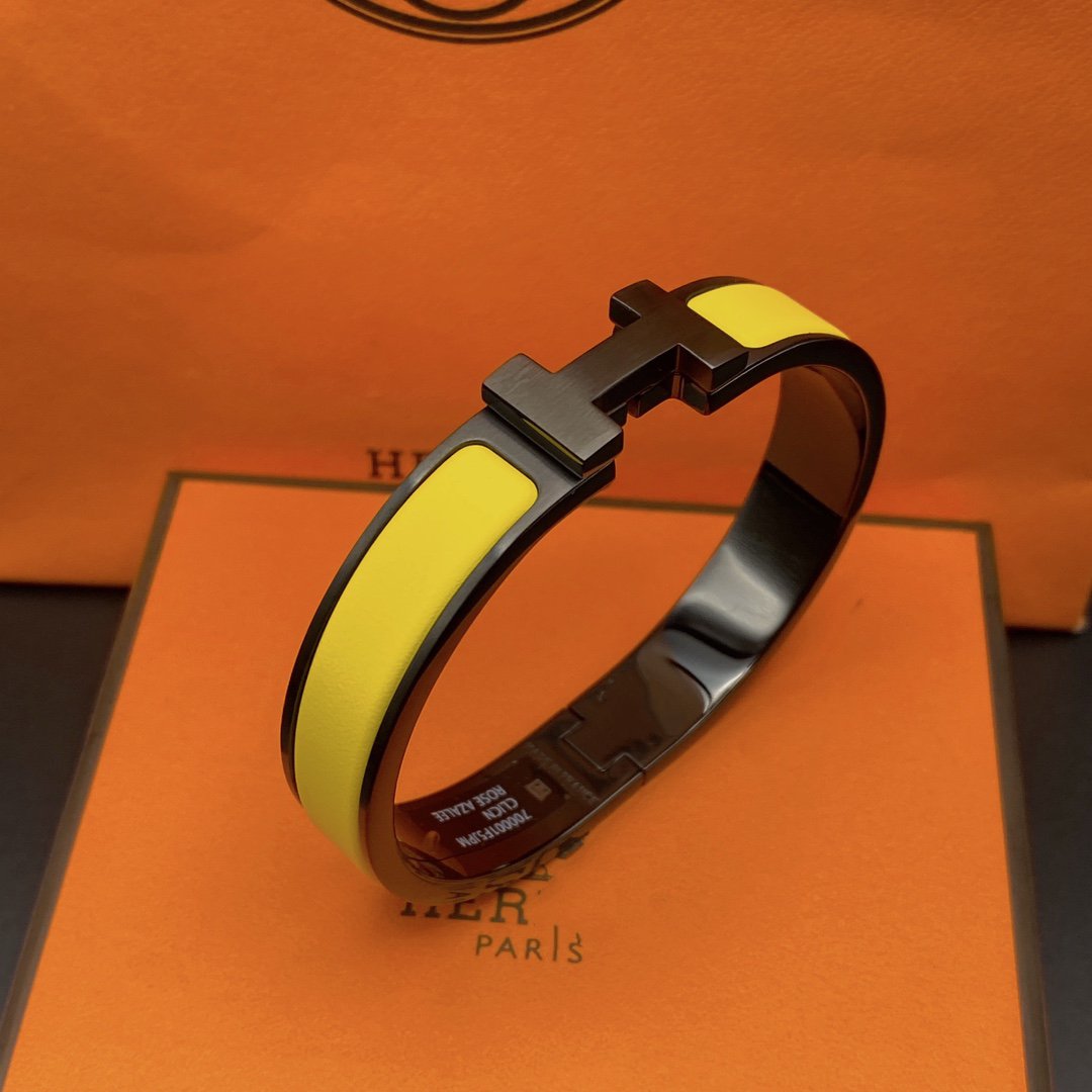 ¡®Lume Jewels¡¯CLIC HM SO BLACK YELLOW BRACELET