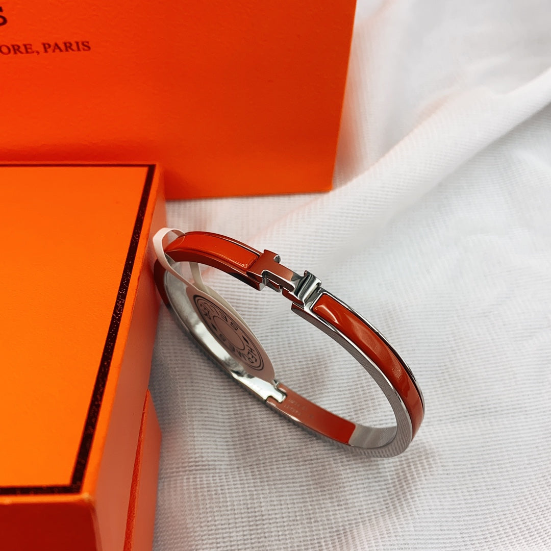 ¡®Lume Jewels¡¯CLASSIC HM CLIC RED 8MM ENAMEL BRACELET
