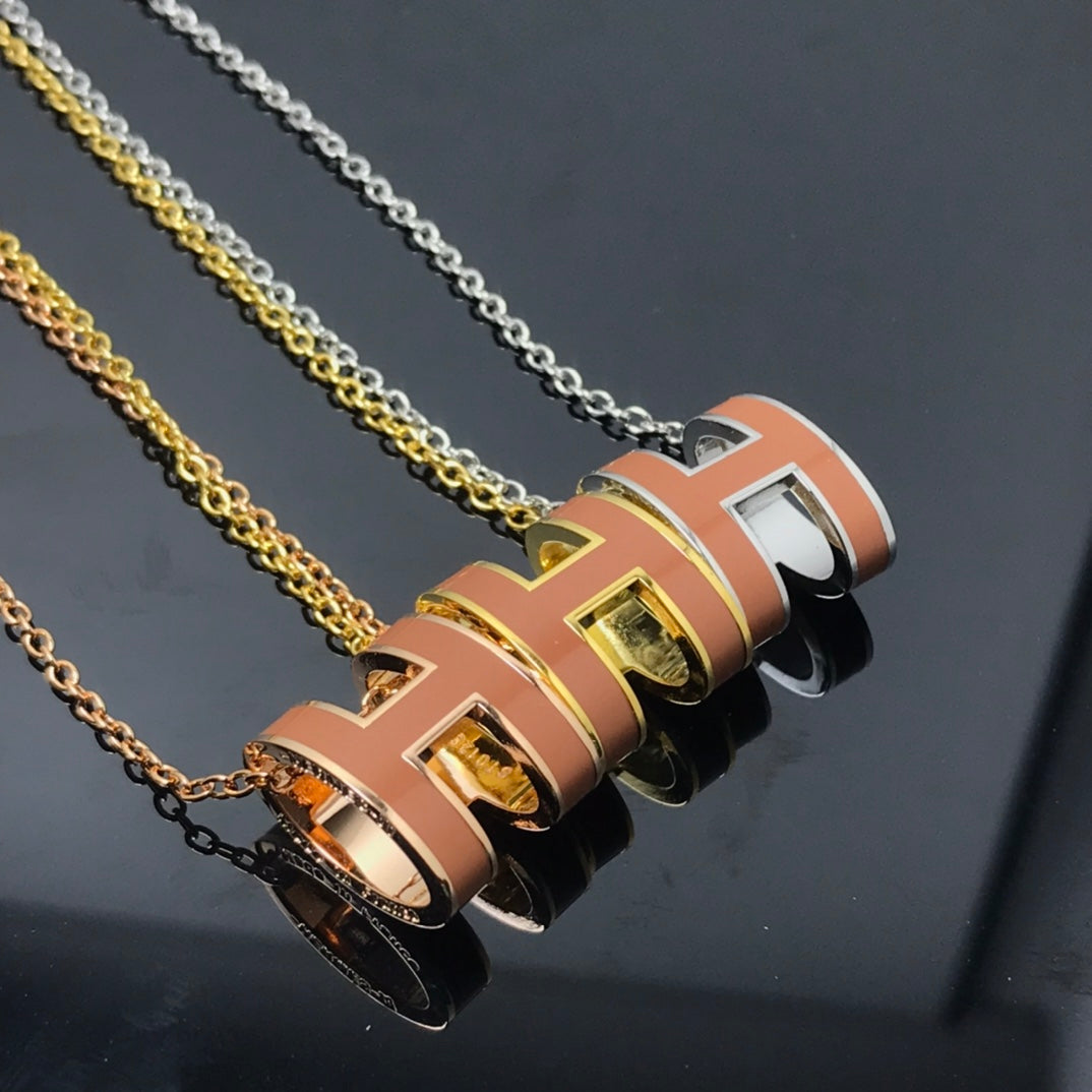 ¡®Lume Jewels¡¯H NECKLACE BROWN