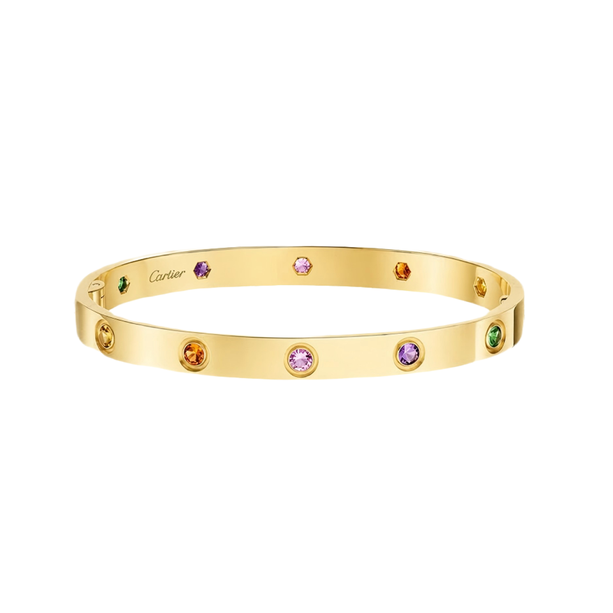 [Lume Jewels]2026 RAINBOW LOVE BRACELET 6.1MM  10 DIAMONDS