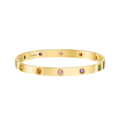 [Lume Jewels]2026 RAINBOW LOVE BRACELET 6.1MM  10 DIAMONDS